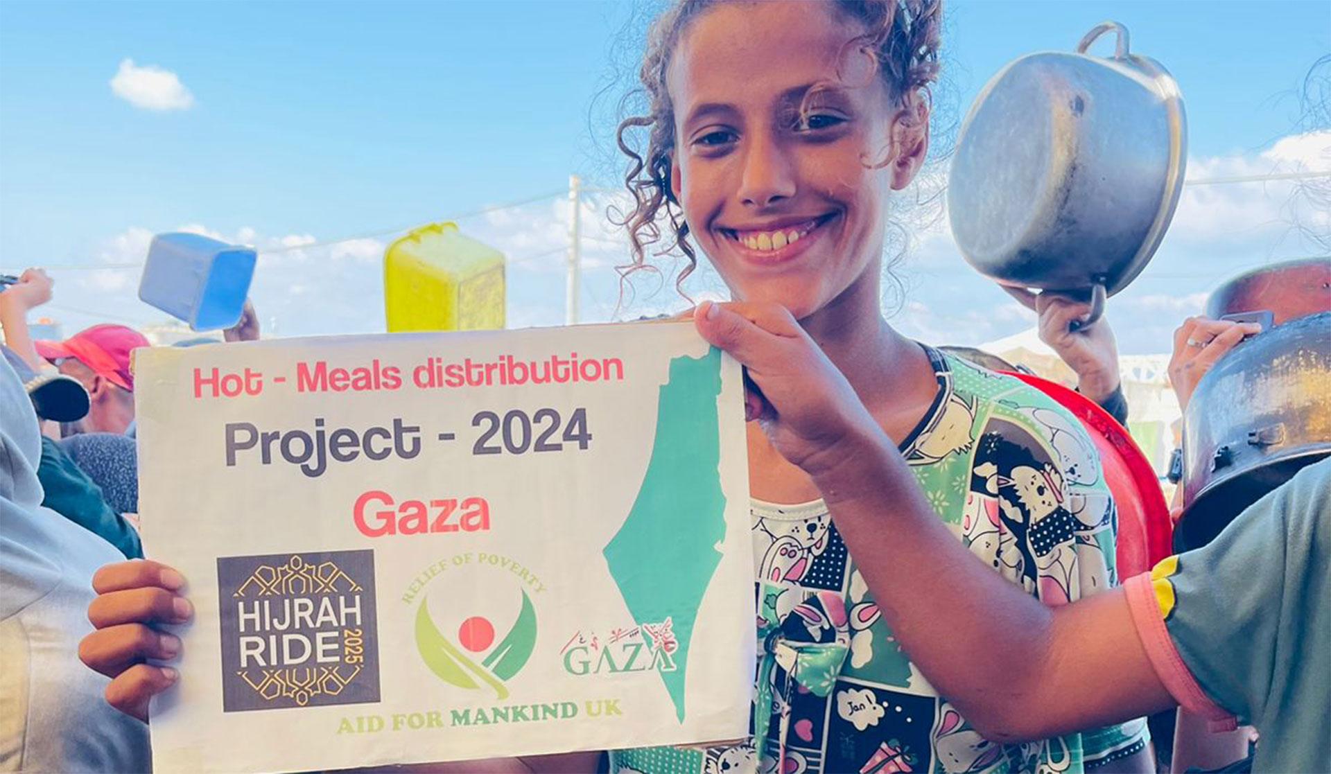 Clean water reaching families in Gaza