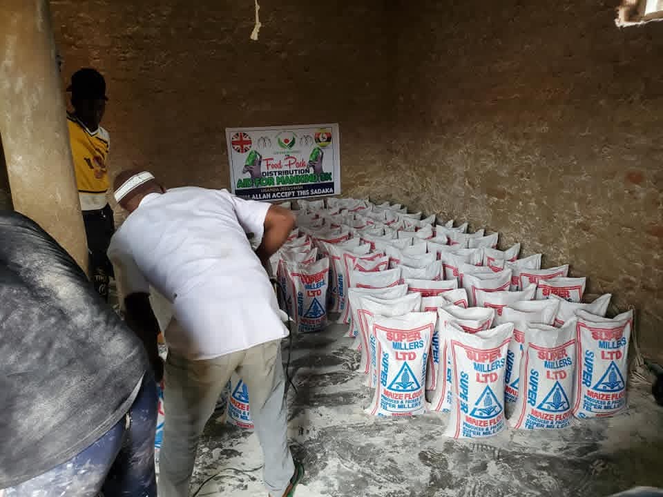 Food distribution in Uganda